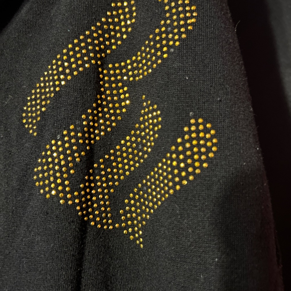 Rocawear Black Pants with Gold Accents